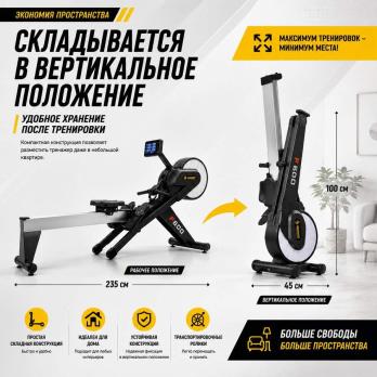 Гребной тренажер Insight Fitness F600