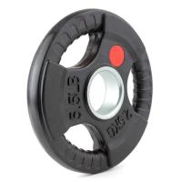 Диск обрезиненный с тройным хватом Gymmaster ANA-008 2,5кг