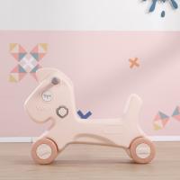 Лошадка-качалка-беговел UNIX Kids розовый
