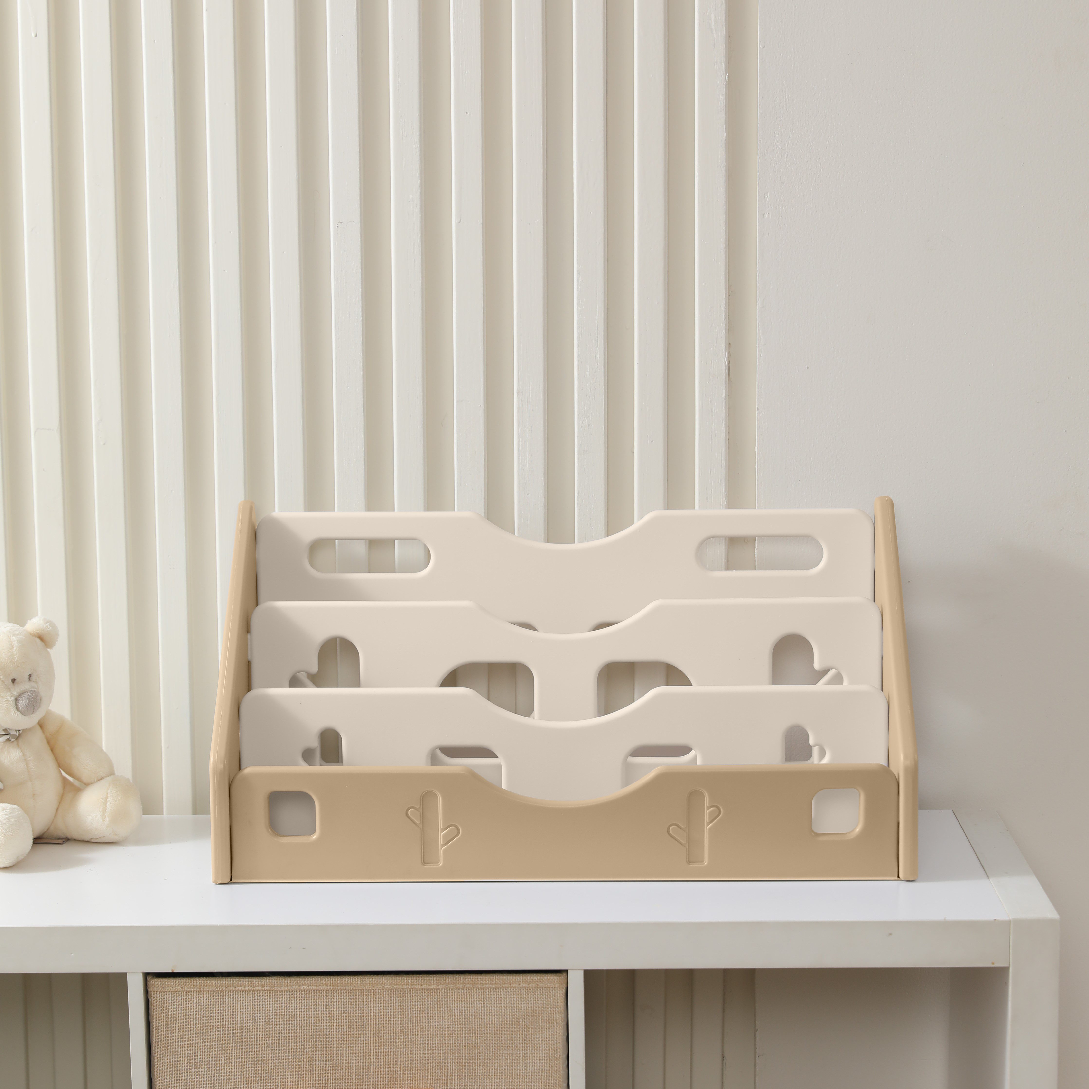 Органайзер для книг настольный UNIX Kids (58 см) бежевый