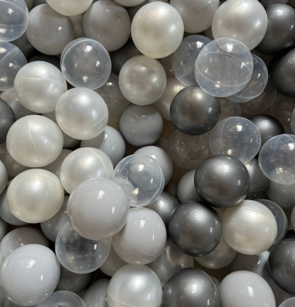 Шарики для сухого бассейна (150 штук, 4 цвета) Grey