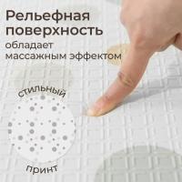 Игровой коврик складной UNIX Kids Circles / Круги 120x150 см серый