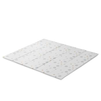 Игровой коврик складной UNIX Kids Circles / Круги 120x150 см серый