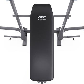 Скамья со стойками под штангу DFC D703 PRO с партой для бицепса