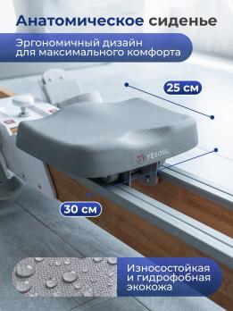 Гребной тренажер DFC YESOUL SQ-RM2002YL, водный