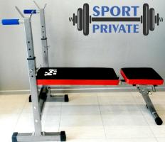 Скамья для жима штанги + брусья, Oteksport SC-83167