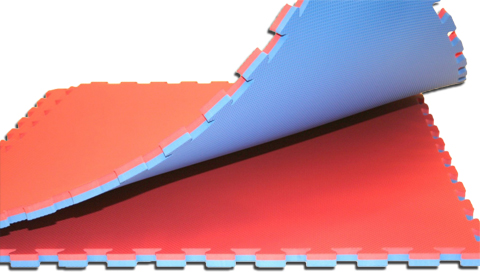 Покрытие татами, будо мат. Размер 1х1 м. толщина 2,5 см.