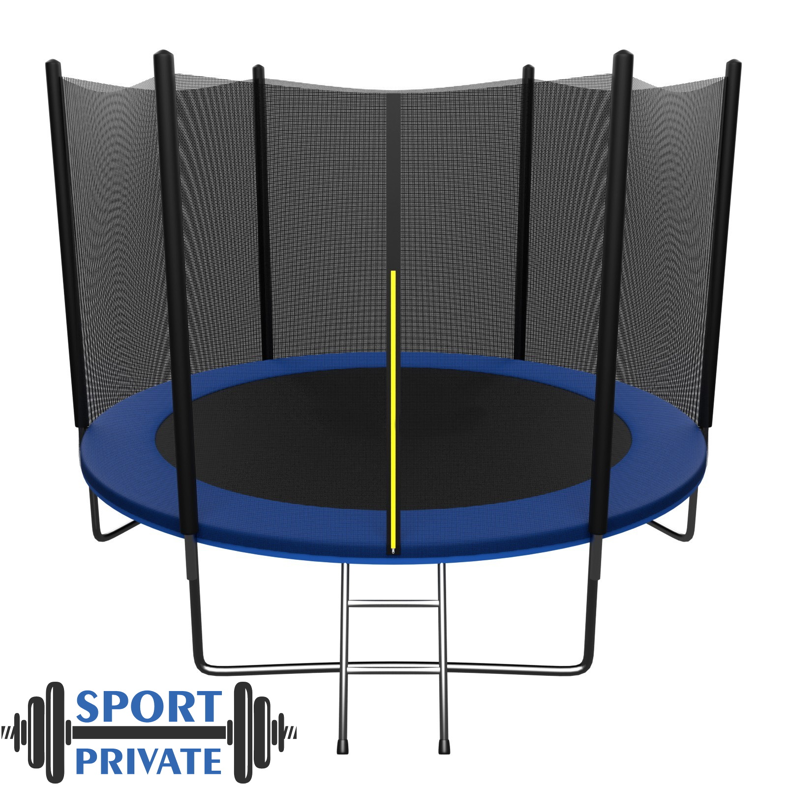 Батут - манеж, с защитной сеткой. Диаметр 2.44 м. BIG 8ft.