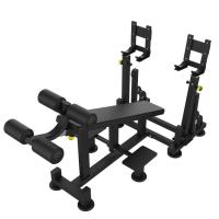 Скамья для жима с гантелями с отрицательным наклоном Gymmaster EKSQ7051