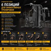 Мультистанция 6-ти позиционная Gymmaster FC6014