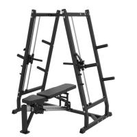Машина Смита раздельная со скамьей Gymmaster EKF25