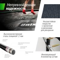 Батут UNIX Line Премиальный с играми / Supreme Game 14 ft (427 см) синий
