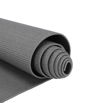 Коврик для фитнеса и йоги YM01-PVCYO-Grey 173 х 61 х 0,3 см