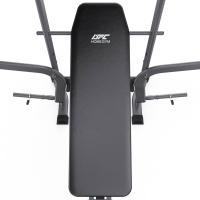 Скамья со стойками под штангу с опциями DFC D350
