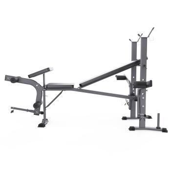 Скамья со стойками под штангу с опциями DFC D350