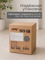 Гиря 10 кг мягкая DFC темно-серая