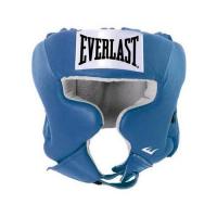 Шлем с защитой щек USA Boxing Cheek M син.