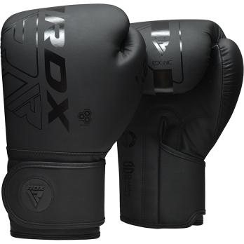 Перчатки тренировочные RDX F6 8oz черн.мат.