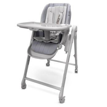 Стул для кормления UNIX Kids Torino светло-серый