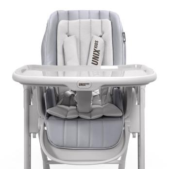 Стул для кормления UNIX Kids Torino светло-серый
