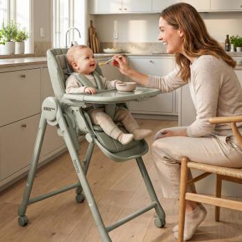 Стул для кормления UNIX Kids Torino зеленый