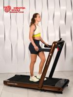 Беговая дорожка Titanium Masters Slimtech S60, коричневая