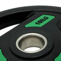 Диск обрезиненный c хватом UNIX Fit PRO 10 кг, 51 мм, 1 шт.