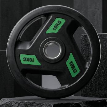 Диск обрезиненный c хватом UNIX Fit PRO 10 кг, 51 мм, 1 шт.