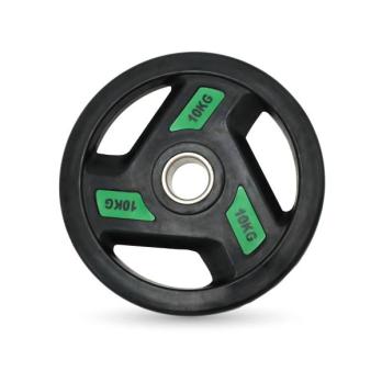Диск обрезиненный c хватом UNIX Fit PRO 10 кг, 51 мм, 1 шт.