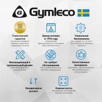 Разведение ног стоя на свободных весах Gymleco 062