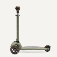 Самокат UNIX Kids Light с подсветкой, зеленый