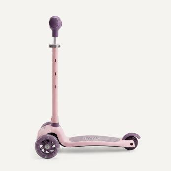 Самокат UNIX Kids Light с подсветкой, розовый