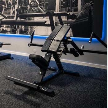 Баттерфляй лежа с изменяемым углом наклона на свободных весах Gymleco 023 (Пек Флай)