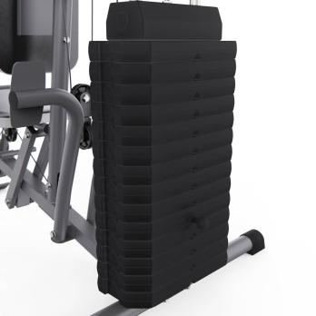 Многофункциональный силовой тренажер DFC Home Gym D70137 / стек 68 кг