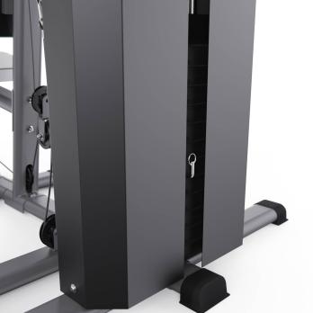 Многофункциональный силовой тренажер DFC Home Gym D70204 / стек 80 кг