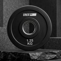 Диск обрезиненный UNIX Fit PRO 1,25 кг, 51 мм, 1 шт.