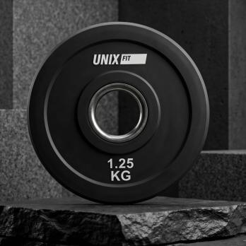 Диск обрезиненный UNIX Fit PRO 1,25 кг, 51 мм, 1 шт.