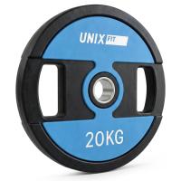 Диск уретановый c хватом UNIX Fit PRO 20 кг, 51 мм, 1 шт.