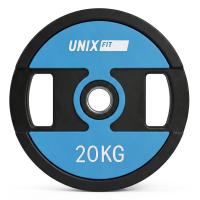 Диск уретановый c хватом UNIX Fit PRO 20 кг, 51 мм, 1 шт.
