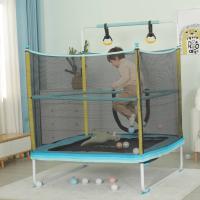 Батут 55" DFC SWS5506 с защитной сеткой и турником