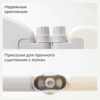 Манеж UNIX Kids DeLuxe V2 / Делюкс серый 150 x 180 см, с баскетбольным кольцом и ковриком