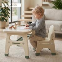 Стол со стулом UNIX Kids Dino / Дино зеленый