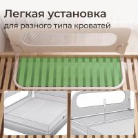 Бортик защитный для кровати UNIX Kids (120 см) бежевый