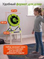 Набор для игры 14,5" 4 в 1 дартс, сюрикен, метание топориков, cтрельба из лука DFC AZ191-1DT