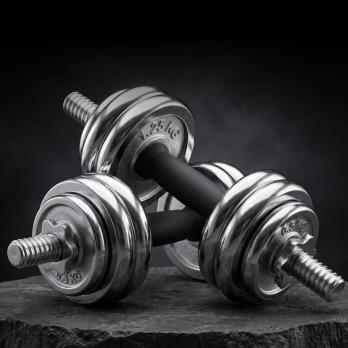 Набор гантелей UNIX Fit в кейсе 15 кг