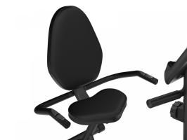 Горизонтальный велотренажер UNIX Fit BR-340 компактный / Compact