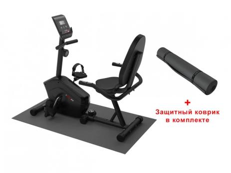 Горизонтальный велотренажер UNIX Fit BR-340 компактный / Compact