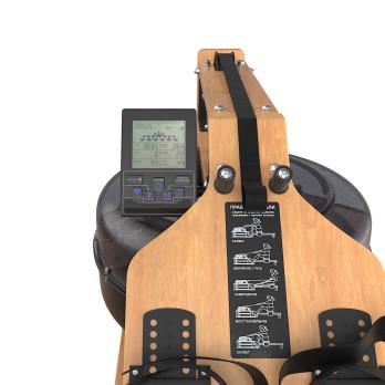 Гребной тренажер UNIX Fit светлое дерево / Wood Rower Light