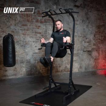 Турник-пресс-брусья UNIX Fit силовая стойка / Power Tower 150