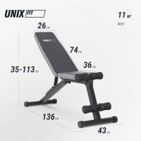 Скамья силовая универсальная UNIX Fit Bench 110